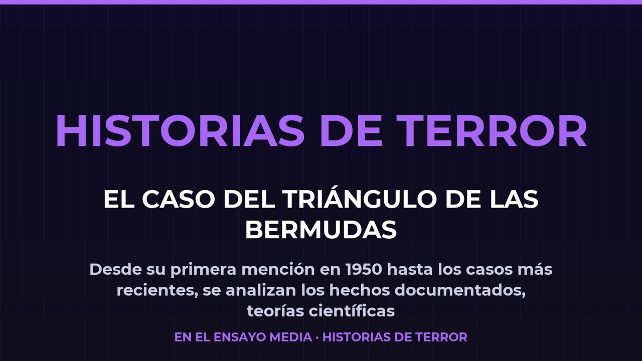 el caso del Triángulo de las Bermudas
