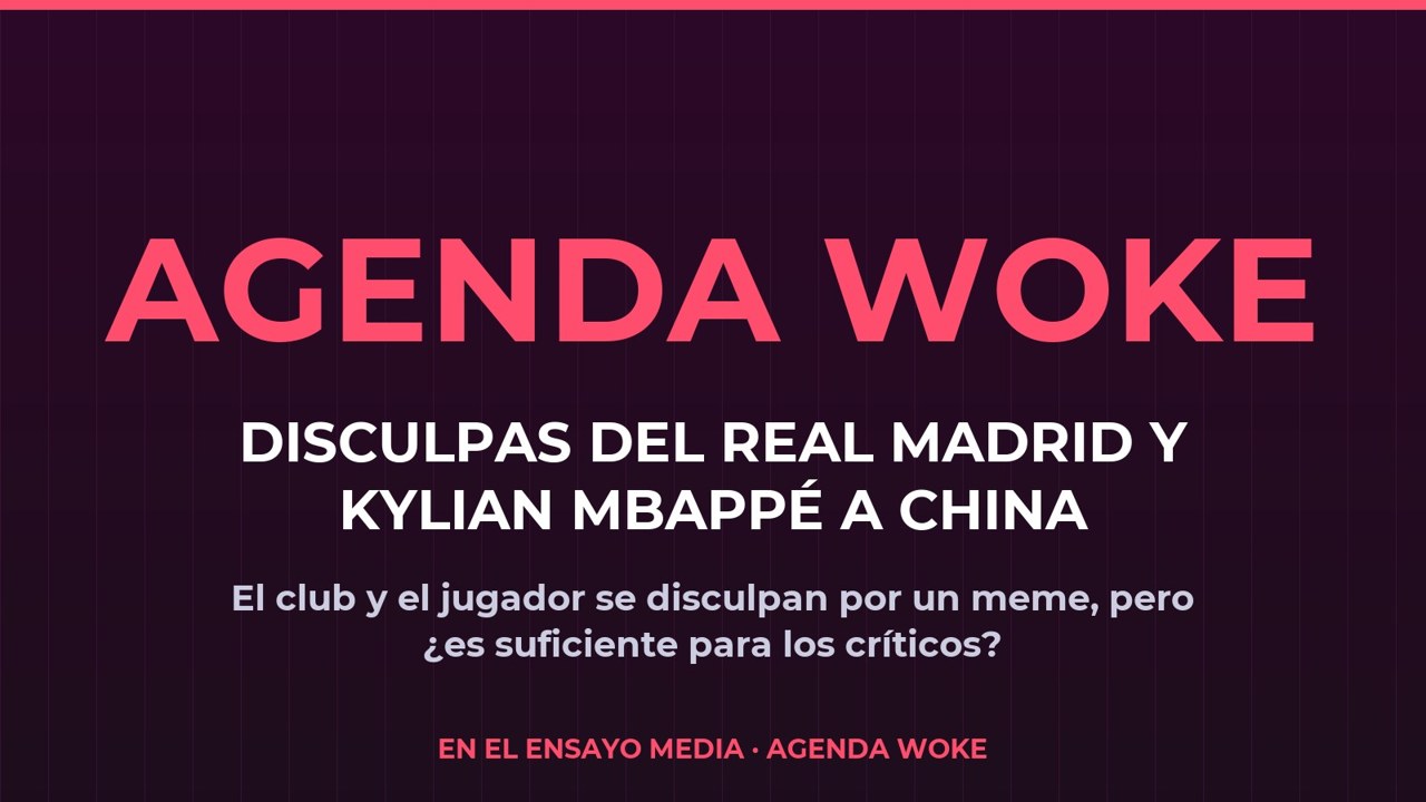 Disculpas del Real Madrid y Kylian Mbappé a China