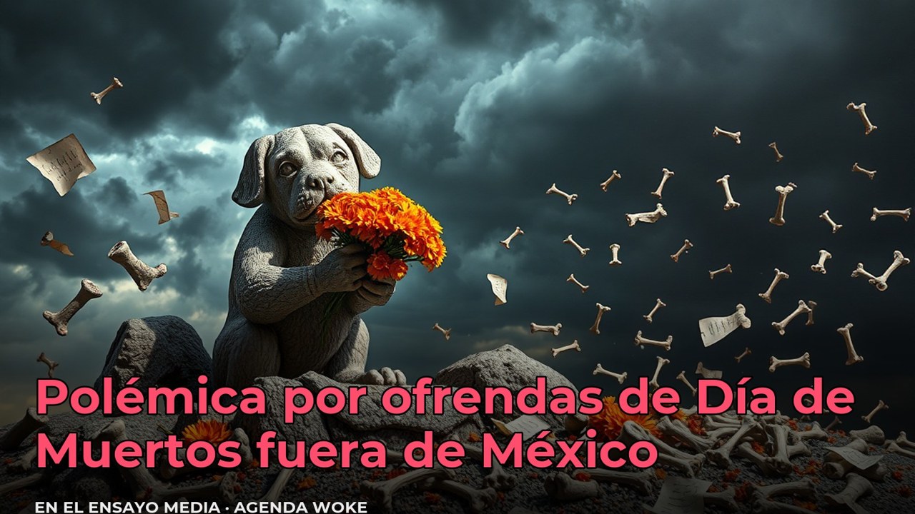 Polémica por ofrendas de Día de Muertos fuera de México